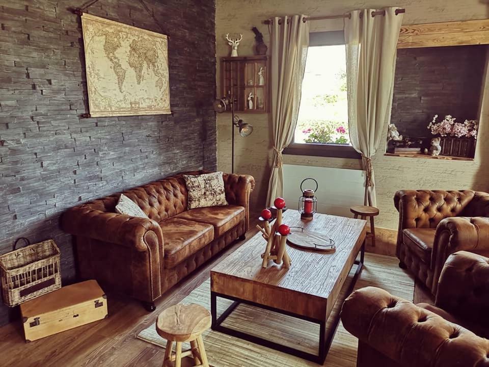 Auberge Saint-Jean Villequier-Aumont Buitenkant foto